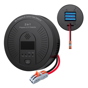 Détecteur de <span class=keywords><strong>gaz</strong></span> propane et CO KMV RV 2 en 1, <span class=keywords><strong>alarme</strong></span> <span class=keywords><strong>gaz</strong></span> 12V CC câblée, écran LCD, homologué UL <span class=keywords><strong>pour</strong></span> <span class=keywords><strong>camping</strong></span>-<span class=keywords><strong>car</strong></span>, caravane, remorque de voyage, 85dB - Product Image 6