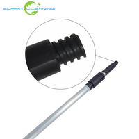 Perche télescopique extensible en aluminium rigide de haute qualité, réutilisable, pour un nettoyage facile des sols - Summit Cleaning