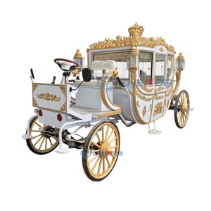 Carruaje de Caballos Iluminado para Navidad, Carruaje Eléctrico para Bodas, Carruaje Real de Caballos en Venta, el Carruaje de Caballos Eléctrico SS - Product Image 1