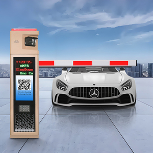 Cổng rào cản bãi đậu xe cho rửa xe RFID nhà để xe màu vàng đen bảng điều khiển phòng tập thể dục hệ thống điều chỉnh DC Boom cổng rào cản - Product Image 1