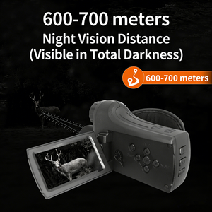 Caméra de chasse jour et nuit, numérique, infrarouge, écran 3,0 pouces, 4K HD, monoculaire, longue portée, infrarouge, DV, appareil de vision <span class=keywords><strong>nocturne</strong></span> portable - Product Image 6