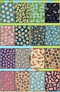 MS Prix bas Kit de loisirs créatifs DIY pour aimants de réfrigérateur en acrylique, motif Pokémon abstrait, mignon et familial, aimants carrés décoratifs pour réfrigérateur - Product Image 3