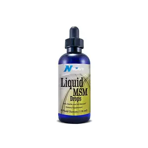 OEM Liquid MSM Drops 100% Steril Aman Vegan Non-gmo dan Serba-alami Mengandung Organik MSM Vitamin C Sebagai Pengawet Alami