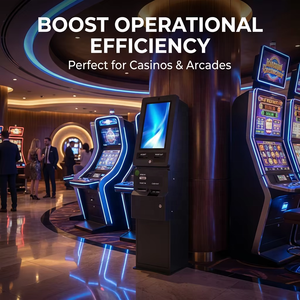 Distributeur de billets Casino Fusion Series Kiosk Puloon F53 avec fonction TITO et armoires de jeux de compétences de divertissement avec fonction SDK - Product Image 2