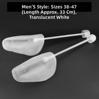 Embauchoirs en plastique personnalisés avec logo, nouveau design, confortables, pour la vente en gros