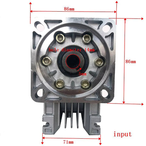 Reductor de Engranajes Helicoidales RV40 con Motor Paso a Paso NEMA 34, Montaje con Brida, Relaciones 7.5-100:1, para Brazos Robóticos, Sistemas Transportadores y Líneas de Ensamblaje - Product Image 4