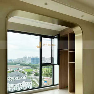 J397 Stainless Steel Tile <b>Edge</b> <b>Trim</b> <b>for</b> Floor or Wall <b>Edges</b> Decoration Ceramic Tile <b>Trim</b> Wall <b>Edge</b> <b>Trims</b> - Product Image 1