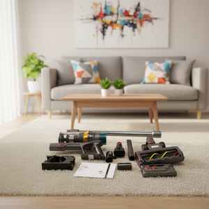 <span class=keywords><strong>Aspirateur</strong></span> sec sans fil rechargeable DY15s, aspiration de 200 AW, autonomie de 30 à 60 minutes, léger, portable, lavable, pour voiture - Product Image 1