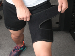 Ceinture amincissante pour les cuisses pour femmes et hommes, effet sauna, enveloppement amincissant pour les jambes, pour brûler les graisses, perdre du poids et réduire la <span class=keywords><strong>cellulite</strong></span> - Product Image 5