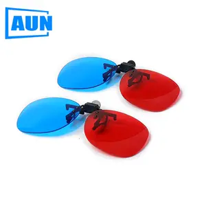 New Frame Universal 3D Plastic glasses/Red Blue Cyan 3D glass Anaglyph 3D Movie Game DVD vision/cinema