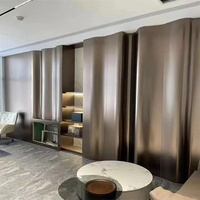 Panneau mural en PVC de style minimaliste chinois, en métal massif, avec plaque en cristal de carbone, imperméable, design traditionnel
