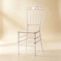 Chaises en acrylique transparent, design moderne en plastique, nouvelle conception, chaise de mariage en acrylique transparent