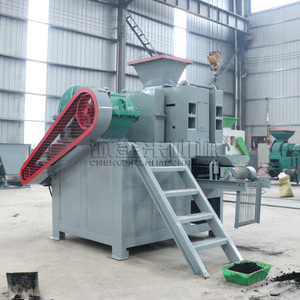 Presse à briquettes de grande capacité avec moteur AC pour marc d'olive et sciure de bois carbonisée, capacité de production de 1 à 10 tonnes - Product Image 3