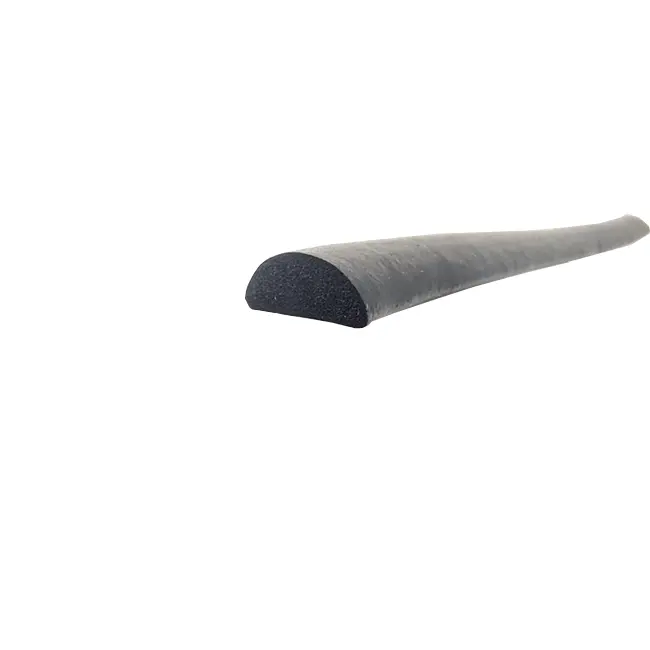 Sealant strip high quality small mouth semicircular shape of black foam