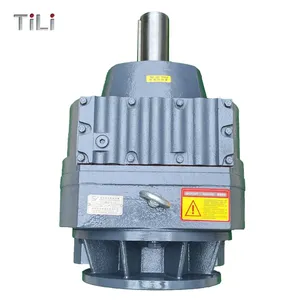 Caixa de engrenagens helicoidal em linha TILI R Series de alta eficiência com motor elétrico trifásico AC