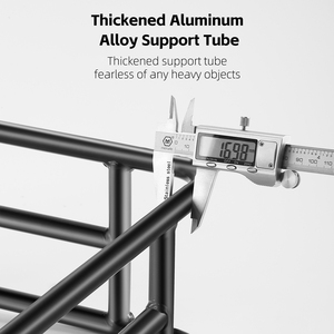 WEST BIKING <span class=keywords><strong>panier</strong></span> arrière de vélo en alliage d'aluminium stable amélioré étanche grande capacité épaissi <span class=keywords><strong>panier</strong></span> arrière de vélo électrique - Product Image 2