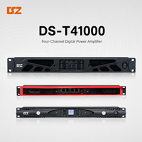 Amplificateur de puissance numérique 4 canaux 4*1000W OEM ODM, montage en rack 1U, amplificateur de classe D pour système audio professionnel