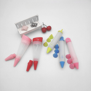 Stylo à pâtisserie en silicone épaissi, outil créatif de garnissage <span class=keywords><strong>pour</strong></span> macarons, muffins, biscuits et desserts faits <span class=keywords><strong>maison</strong></span> - Product Image 2
