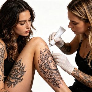 Crema para Tatuajes Fina de 30g, Directo de Fábrica, No Irritante, para Pequeños Estudios y Salones Locales, Entrega Global Rápida - Product Image 4