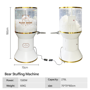 Machine à rembourrer les animaux en peluche Build-A-Bear à une buse pour textiles de maison, certifiée CE ROHS - Product Image 2