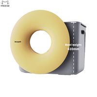 Litière pour chat de style meuble, grande, fermée, en forme de donut, avec logo personnalisé, pour chats d'intérieur
