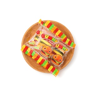 Caramelos de Goma Ácidos Multicolores con Sabor a Frutas en Forma de Palo, Personalizados al por Mayor de Fábrica OEM, Bolsa de 500g - Product Image 5