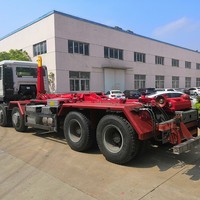 Compacteur de déchets mobile en gros pour le traitement des déchets souterrains Bras mécaniques Hook-lift
