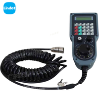 وحدة تحكم يدوية سيمنز 6FX2007-1AC04 SINUMERIK FM NC/840D مع كابل حلزوني B-MPI بغلاف أسود من البولي فينيل كلوريد وموصل نحاسي مطلي بالقصدير