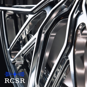 Rcsr Chất Lượng Cao Thiết Kế Mới Giả Mạo Bánh Xe 6061 Hợp Kim Nhôm 5X112 5X114.3 5X120 Một Mảnh Cho Hành Khách Xe 18-24 Inch - Product Image 5