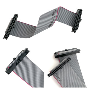 28AWG 1.27mm Pitch IDC <span class=keywords><strong>Ribbon</strong></span> <span class=keywords><strong>Cable</strong></span> 10P מוליך מחבר שקע נקבה עבור עשה זאת בעצמך אלקטרוני - Product Image 2