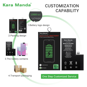 Batterie de remplacement OEM Kara Manda avec nouvelle puce TI, diagnostic de l'état de la batterie 100% visible pour iPhone 16 Pro Max - Product Image 6