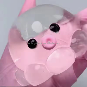 Juguete antiestrés de pulpo de goma transparente, juguete relajante para manos, juego de burbujas casero para niños y adultos, juguete para apretar - Product Image 2