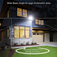 Le réflecteur extérieur en aluminium blanc froid chaud de lumen élevé 100w 150w 200w Smd Ip66 a mené la lumière d'inondation
