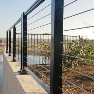 Accessoires de garde-corps en câble de fil d'acier inoxydable marin 316L 316 pour intérieur et extérieur, pour appartements modernes, balcons et bateaux, Marque UNIK - Product Image 1