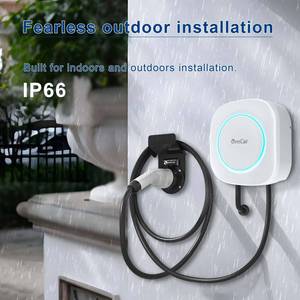 Estación de carga de vehículos eléctricos de 22kW Zencar Smart Wmini <span class=keywords><strong>Wallbox</strong></span> GBT 32A AC EV cargador WiFi aplicación RFID para BYD Fácil instalación - Product Image 5