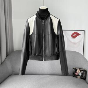 Online Bomber corte Jeans Patchwork Jaket outsider Premium sbuffo unico Retro Cowboy <span class=keywords><strong>verde</strong></span> borsa con Logo giacca di <span class=keywords><strong>pelle</strong></span> floreale - Product Image 3