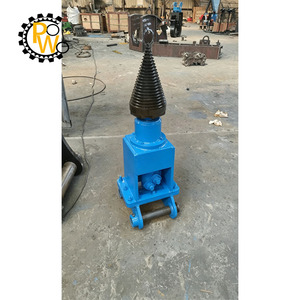 Fendeuse à <span class=keywords><strong>vis</strong></span> hydraulique pour excavatrice de 15-20 tonnes, fendeuse de <span class=keywords><strong>bois</strong></span> forestier, brise-bûches, accessoire de fendage de <span class=keywords><strong>bois</strong></span> pour excavatrice PW - Product Image 5