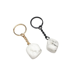 DIY New Product Natural Crystal Energy Rough Stone Crystal Large Particles Phone Key Chain Hanging Decorations