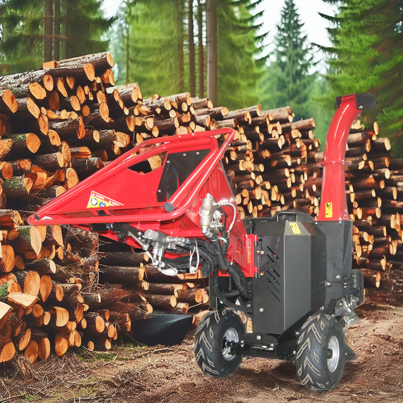 Forestry Machinery Skid Steer Wood Chipper