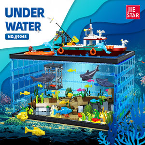 Nueva novedad 1519 piezas Luz Marina exploración submarina juego de bloques de construcción ciudad océano mar profundo exploradores modelo de juguete - Product Image 6