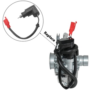 Carburatore per Moto con Valvola di Arricchimento Automatica Elettrica per <span class=keywords><strong>Yamaha</strong></span> <span class=keywords><strong>Majesty</strong></span> 125 250 YP125 YP250 Starter Elettrico Automatico - Product Image 3
