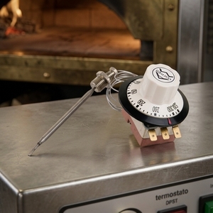 Termostato Eficiente 250VAC 20A 60-400 ° Horno de Pizza C DPST - Product Image 1