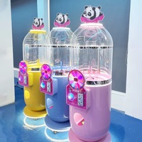 Distributeur d'oeufs torsadés personnalisé Machine de type grue à pièces Machine de jeu d'arcade à plateau tournant pour enfants