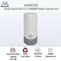 Punto de Acceso Exterior Wi-Fi 6 de Grado Industrial H3C UAP672X, 2.975 Gbps, IP67, PoE, Baja Radiación