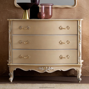 <b>High</b> End Most Popular New Design Modern Luxury Mirrored <b>Side</b> <b>Tables</b> Bedroom Solid Wood Nightstands for Home Living Room UP-10-1 - Product Image 1