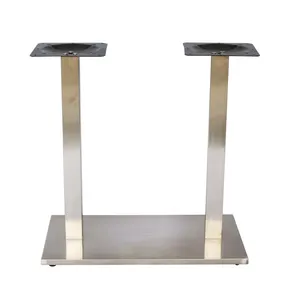 New Design 2 Leg Standing Desk Decorate Base Bar Tables Coffee Shop Restaurant Dining Table Legsell