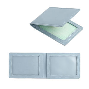 Pratik güvenlik koruma tasarımı mavi PU deri sürüş lisansı kart tutucu seyahat için - Product Image 1