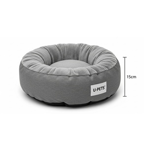 Cama redonda personalizada para mascotas Fabricante OEM ODM Nido para perros y gatos No hay existencias disponibles - Product Image 3