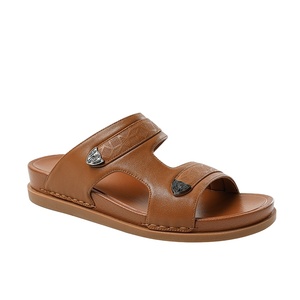 Penjualan langsung dari pabrik sandal fashion baru dalam berbagai warna sandal hitam dan coklat - Product Image 5