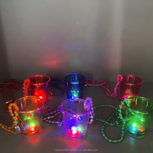 Copa de Vino Pequeña Luminosa de Plástico con Cuentas LED Multicolores <span class=keywords><strong>Redshark</strong></span> RS32 para Fiesta de Halloween y Mascarada - Product Image 6